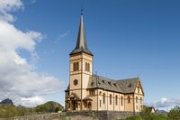 Norwegen - Lofotenkathedrale (Vågan Kirche)