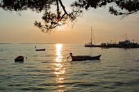 Kroatien - Sonnenuntergang an der Adriaküste