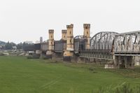 Polen - alte Weichselbrücke bei Tczew