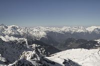 Panoramablick vom Mont Fort