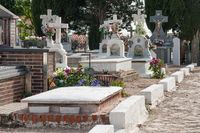 Spanien - Alcaraz Friedhof