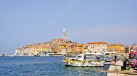Kroatien - Hafen von Rovinj