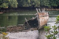 Irland - Schiffswrack bei Puxley Castle